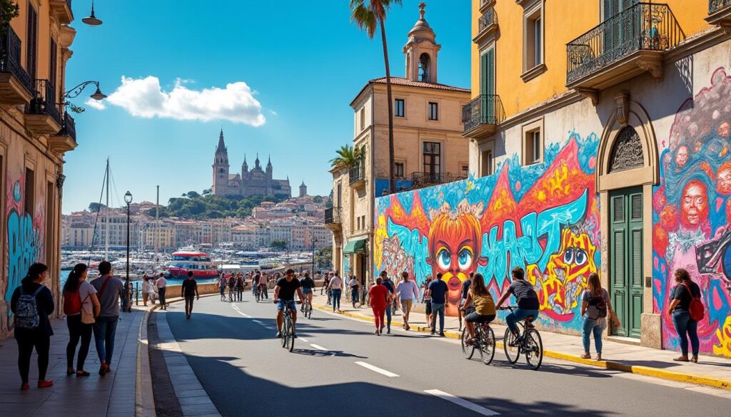 découvrez les dernières tendances et inspirations des peintres urbains à marseille et à lyon. plongez dans l'univers vibrant de l'art urbain à travers des œuvres audacieuses qui transforment ces deux villes en galeries à ciel ouvert.